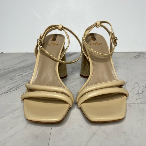 Sam Edelman Kia Yellow Block Heel Sandal 9M - Picture 2 of 15